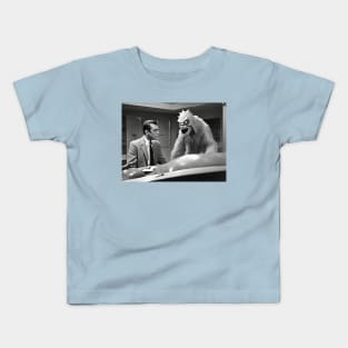 Angry vintage monster Kids T-Shirt